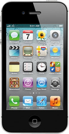 Смартфон APPLE iPhone 4S 16GB Black - Слободской