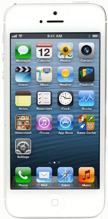 Смартфон Apple iPhone 5 64Gb White & Silver - Слободской
