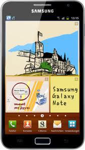 Смартфон Samsung Galaxy Note GT-N7000 Blue - Слободской