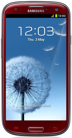 Смартфон Samsung Galaxy S3 GT-I9300 16Gb Red - Слободской